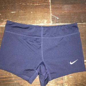Women’s Navy Nike Pro Shorts